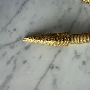 Accessories | Serpent Omega Chain Snake Belt Vintage Gold  display picture 3